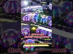 フルハウス アウトドア プリファブドーム ドームハウス 部屋 ポリカルボネット バブルドームハウス