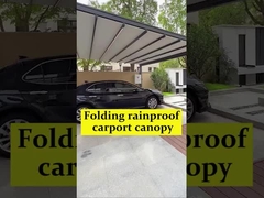 折りたたむ電動の雨幕