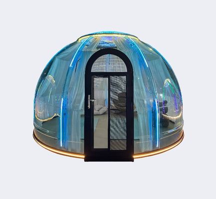 購入 フルハウス 屋外 泡のテントを通して見る 透明なイグロ 最高の地質ドームハウス online manufacture
