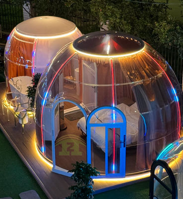購入 モダンデザイン フルハウス プレファブ 屋外ポリカーボネート 透明 地質学 バブルドーム テント ホテル ダイニング 公園 緑色 PC ハウス グラミング online manufacture