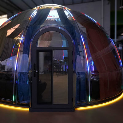 購入 最高価格 フルハウス 屋外 フル360° 透明性 バブルテント 透明性 プリファブ PCドームハウス online manufacture