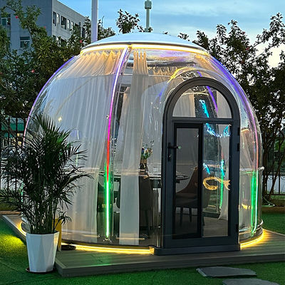 9.6M2 ダイニング バブルテント ポリカルボネート アルミウム 庭 部屋 プリファブ 家
