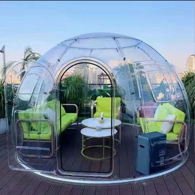 ホテルPCシート フル360度 防音 耐火 バブルハウス ドームテント 屋外イベント用